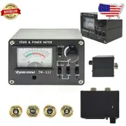 Digital Display SWR & Power Meter with USB Charging for RF Measurements