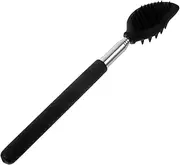 Stainless Steel Scratcher - Extendable Back Massager, Silicone Body Scrubber | Portable Back Relief Tool, Adjustable Scratch Stick Massager, Grooming Tool for Itching Relief Use
