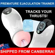 Premature Ejaculation Trainer Mens Sex Male Masturbation Cup Toy Pocket Pussy