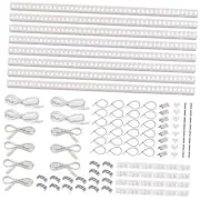T5 Grow Lights, Full Spectrum LED Grow Lights for Indoor 3FT Pinkish White
