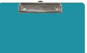 FUNSUEI 10 Pack A4 Plastic Boards with Non-Slip Metal Clip, Clipboard Folder Document Holder for Office Work