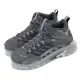 【MERRELL】戶外鞋 Moab Speed 2 Mid GTX 男鞋 灰 防水 黃金大底 緩衝 抓地 登山鞋(ML037503)