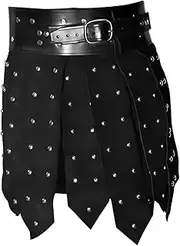 Generic Roman Pampilles Skirt Roman Costume Costume Skirts Knights for Men's Costume Costume Accessory Accessory Accessory for Club Clothes