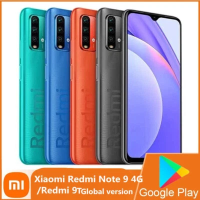 Xiaomi Redmi note9/9t 128GB 6000mAh Android Global Version Smartphone New Sealed