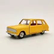 1:43 Atlas Dinky Toys 1416 Renault 6 Yellow Diecast Models Collection Cars