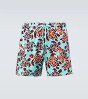 [Vilebrequin] Vilebrequin Moorise printed swim trunks UK 32 blue