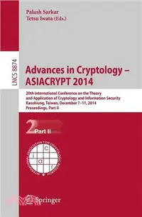 在飛比找三民網路書店優惠-Advances in Cryptology, Asiacr