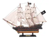 Wooden Fearless White Sails Limited Model Pirate Ship 15"