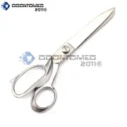 1 Pc Of 12" Tailor Sewing Shears Scissors Sliver Stainless Steel Brand New