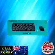 New Logitech MK245 Wireless Keyboard Mouse Combo 2.4Ghz Protable Set Black