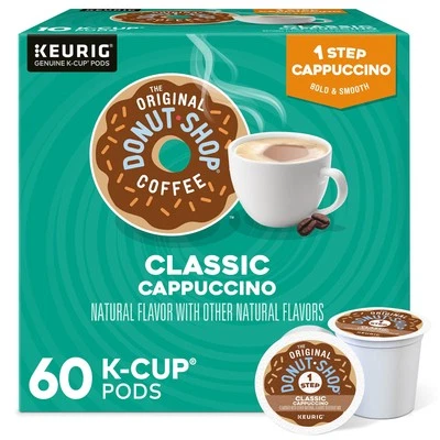 One-Step Classic Cappuccino, Keurig Single-Serve K-Cup Pods, 60 Count (6 Pack...