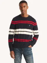 Cable Knit Crew Sweater