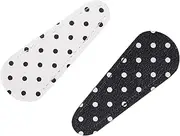 COHEALI Scissor Leather Cover 2pcs Set Hairdressing Scissor Protector Cutter Guard Dot Printed Longevity Easy to Carry