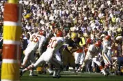 Super Bowl I Green Bay Packers Jim Taylor in action rushing vs Kan- Old Photo