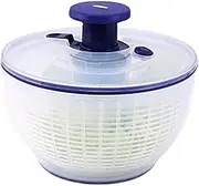 Generisch Fruit Cleaner Spinner - Salad Spinner & Fruit - Washing Machine Combo - Effortless Press Style Cleaner with Drying Function | Compact Kitchen Tool for Washing Berries, Salad, Grapes | Sch