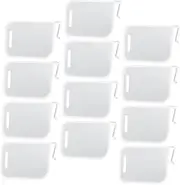 12pcs Replaceable Fridge Freezer Accessory Drawer Household Household Freezer Separator Partition Storage Side Door Organizer Refrigerator Space partition Food Refrigerator Shelf