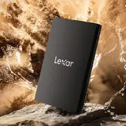 Lexar Armor 700 Portable SSD 1TB , USB , 256-bit AES Encryption , IP66 Water and Dust Resistance, 5 year limited warranty. Black. LAR700X001T-RNBNG