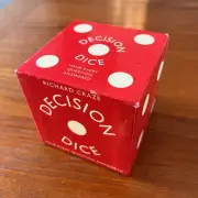 New DECISION DICE game by richard craze Very Rare - unopened