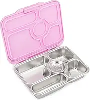 [Yumbox] Presto Stainless Steel Bento Box (Rose Pink)