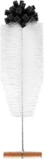 Baby Bottle Brush - Kettle Cleaner with Long Handle | Multi-Purpose Sponge Headed Flask Scrubber 13 Inch for Wine Dishwashing Baby Bottles Kitchen Narrow Spaces Sink