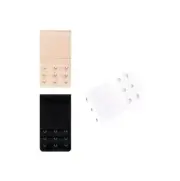 3x Elastic Bra Extender 3 Hook Maternity Long Strap Pack Black Nude White