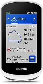 Garmin Edge Explore 2, 3-inch Bike Computer, with Intuitive GPS, VO2 Functions, Personal Records, Unisex Adult, White, Unique