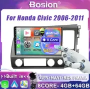 Android 14 Car Stereo Head Unit For Honda Civic 2006-2011 GPS Navi DSP 64G 10.1"