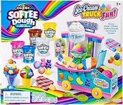 Cra-Z-Art Softee Dough Ice Cream Truck Playset, Modeling Compound with Molds, Ages 3+, 10 oz