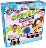 Wild Science Crystal Geode Factory Kit - Learn & Make Brand New