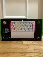Razer BlackWidow V4 75% Mechanical Gaming Keyboard - RGB Backlit - White - New