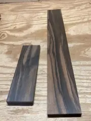 Amara Ebony Wood fretboard And Bridge Blank Combo