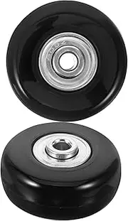 VILLFUL Suitcase Wheel Replacement 2pcs Inline Skate Universal Replacement Wheels for Luggage