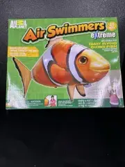 ANIMAL PLANET Air Swimmers Extreme Remote Controlled 4 FT Flying Clown Fish NEW