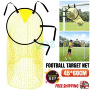 Football Net Outdoor Garden Football Goal Net Trainer Rebounder Soccer Ball