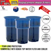 Healthy Choice 3-Pack Replacement Water Filters for Bench Top Water Filter