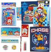 Paw Patrol School Supplies Set for Kids - 11 Pc Bundle with Folders, Notebook, Stickers, and More | Paw Patrol Back to School Supplies for Girls, Boys