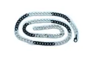 Women Black Silver Metal Chain Christmas Cute Fashion Belt Hip High Waist M L XL