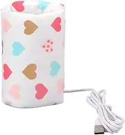 Baby Bottle Warmer, USB Insulation Cover, Bottle Heating Sleeve, Milk Warmer Bag, Travel Bottle Warmer, Nursing Bottle Heat Keeper, BabMilk Heat Keeper, Heating Sleeve Warming Bag for Indoor, Outdoor