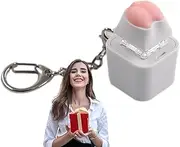 Keyboard Fidget- Key Cube Fidget with 6 Lights, Fidget Toys Keyboard Keyboard Button Keycap Fidget to Relax Mood and Mental, Stress Toys for All Groups