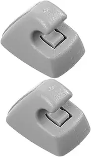 SOLUSTRE Sun Visor Retainer Clip Set 2 Pack Fit for Vehicles Abs Material Space-Saving Design