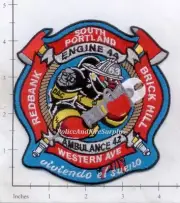 Maine - South Portland Central Engine 44 Ambulance 42 ME Fire Dept Patch