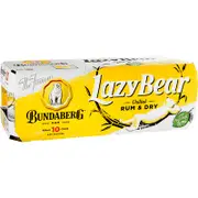[Bundaberg] Bundaberg Lazy Bear Can 330mL (10 Pack)