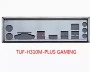 Shield I/O IO Backplate For Asus TUF-H310M-PLUS GAMING Motherboard