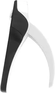 VINTORKY Extended Nail Cutter Cuticle Trimmer Nail Scissors Antislip Matte Handle for French Manicure