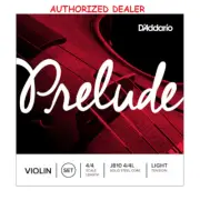 DAddario J810 4/4 L Prelude Violin Strings Set 4/4 Light