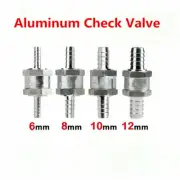 6/8/10/12mm One Way Aluminium Non Return Check Valve Oil Petrol Water