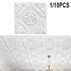 1/10pcs 3D Soft Foam Brick Texture Pattern Effect Wall Sticker Wall Decor 35cm