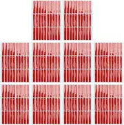 Transparent Nail Tip Display Tape, Portable 10 Sheet Nail Art Mounting Tape, Lightweight Fine Workmanship Double Sided Adhesive Tape Accessory for Nail Tip Color Display