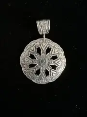 Navajo Kevin Ramone Pendant Sterling Silver