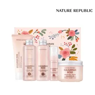 韓國nature REPUBLIC保加利亞玫瑰護膚專用套裝乳液精華爽膚水面霜